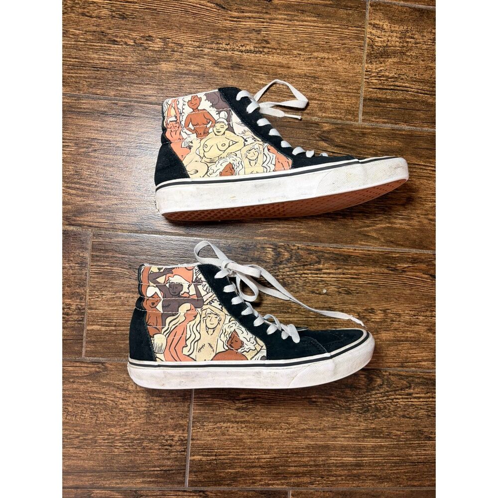 Vans Sk8-Hi Breast Cancer Awareness Print Sneakers - M7 / W8.5